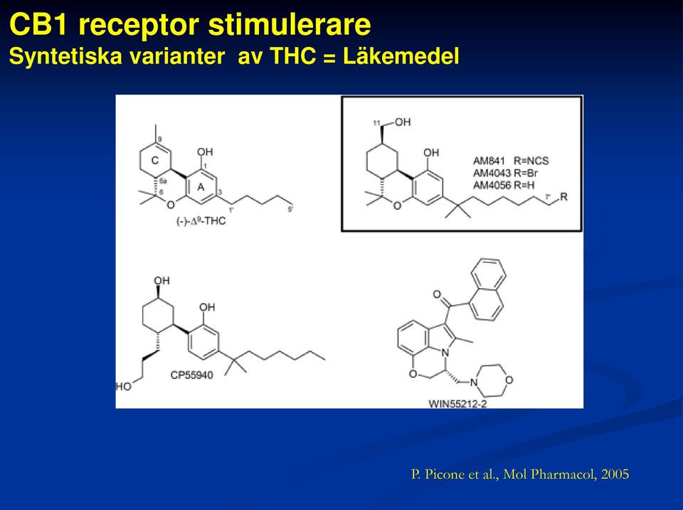 THC = Läkemedel P.