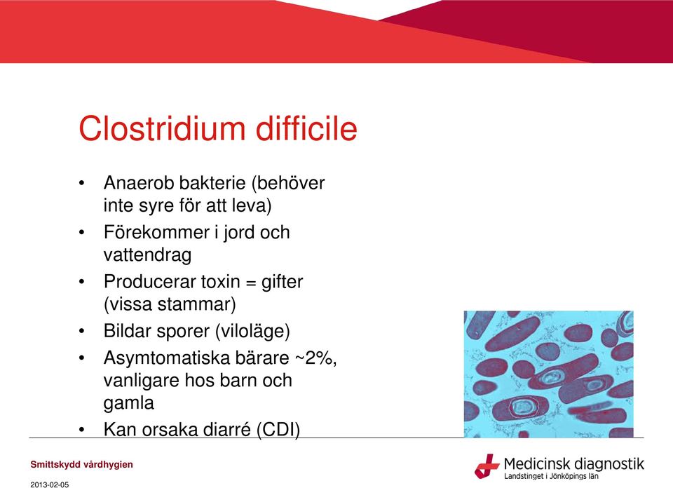 gifter (vissa stammar) Bildar sporer (viloläge) Asymtomatiska