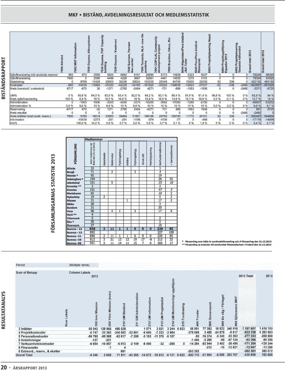 resultatanalys församlingarnas