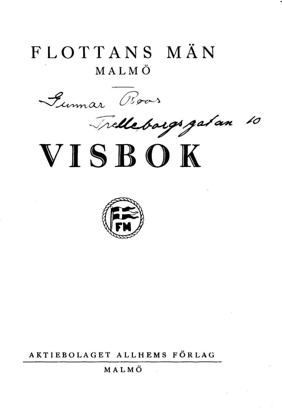 /- /o VISBOK