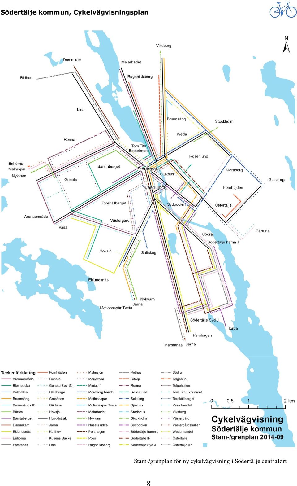 cykelvägvisning