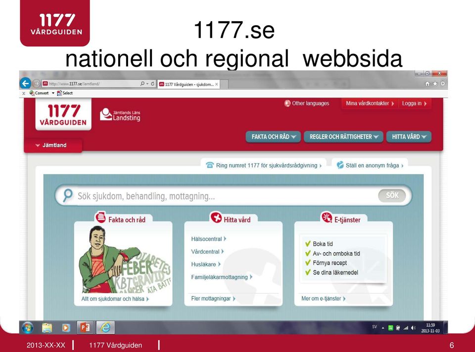 och regional