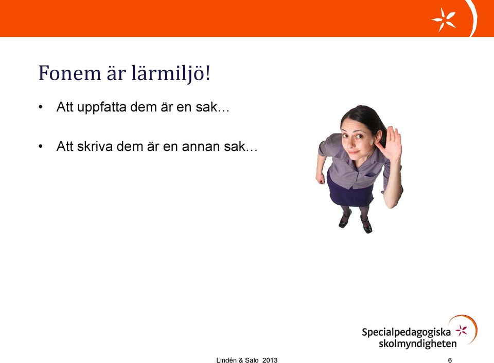 sak Att skriva dem är en