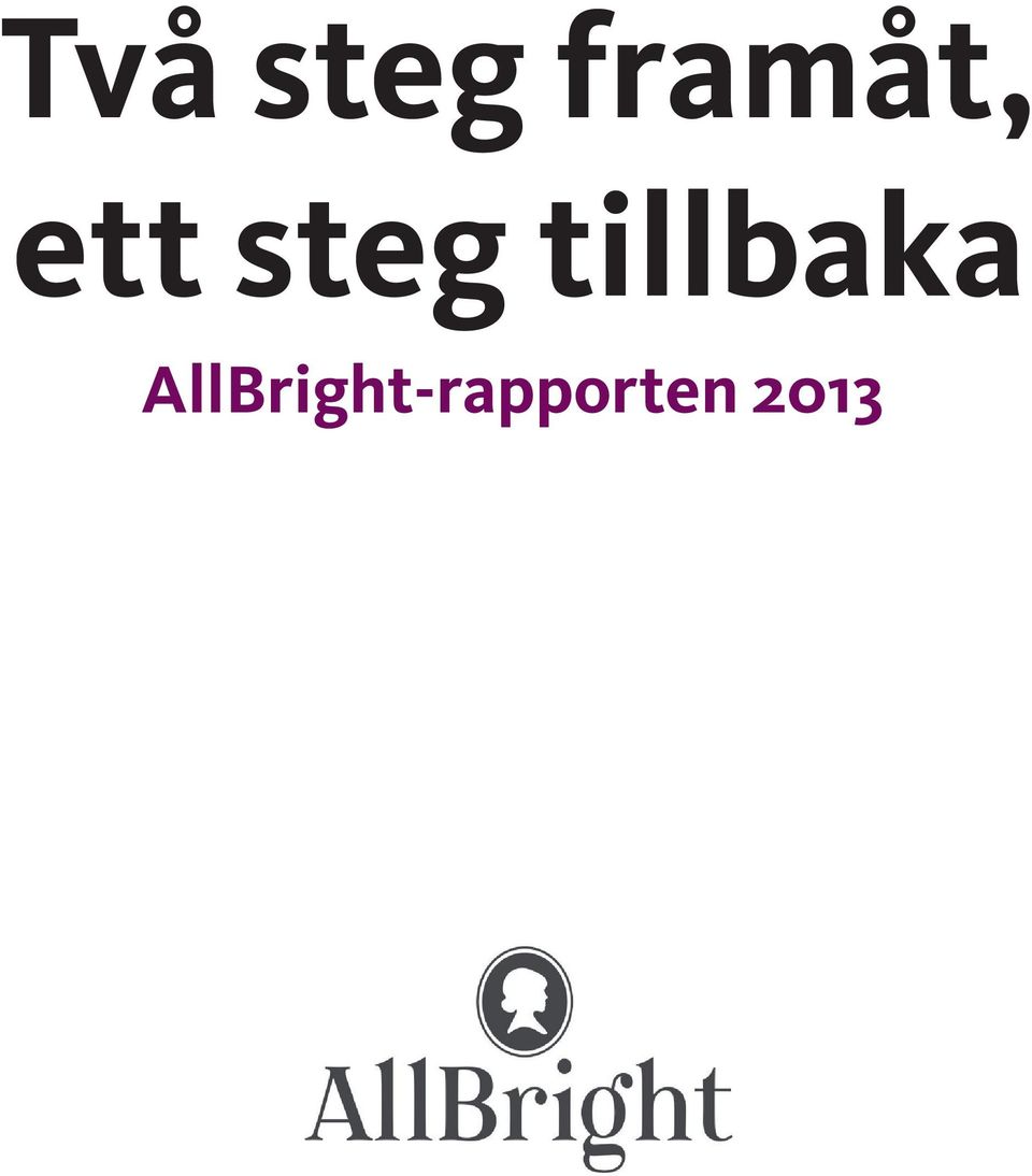 steg tillbaka