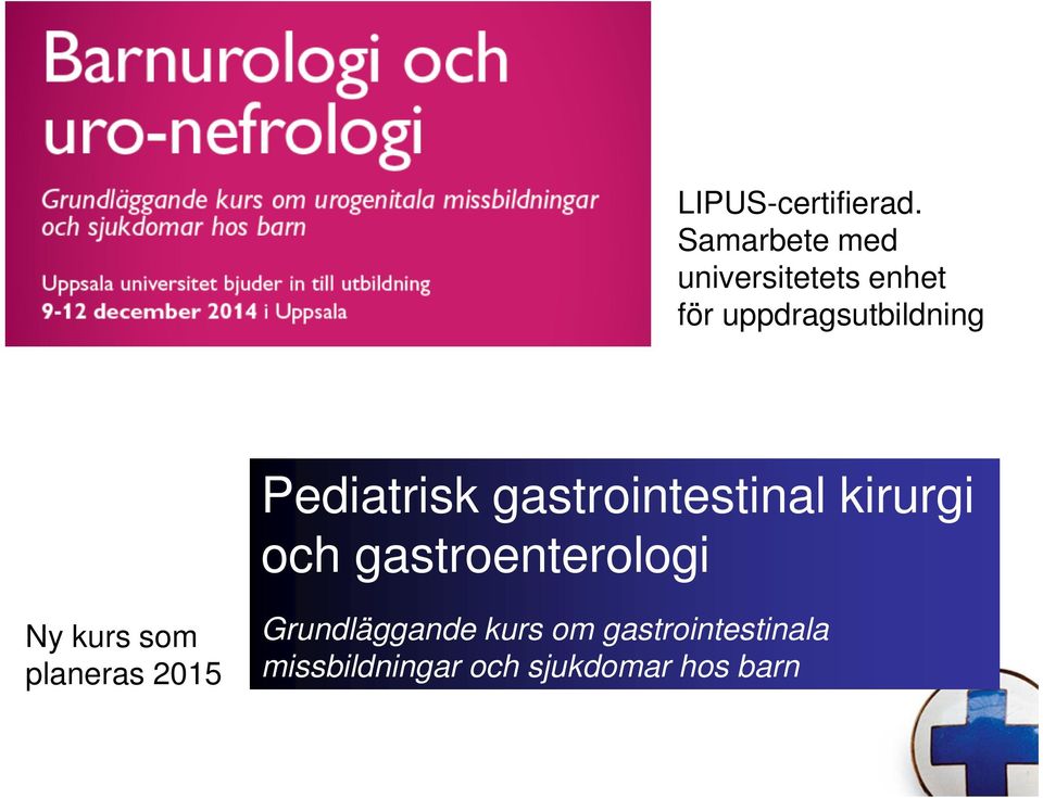 Pediatrisk gastrointestinal kirurgi och gastroenterologi Ny