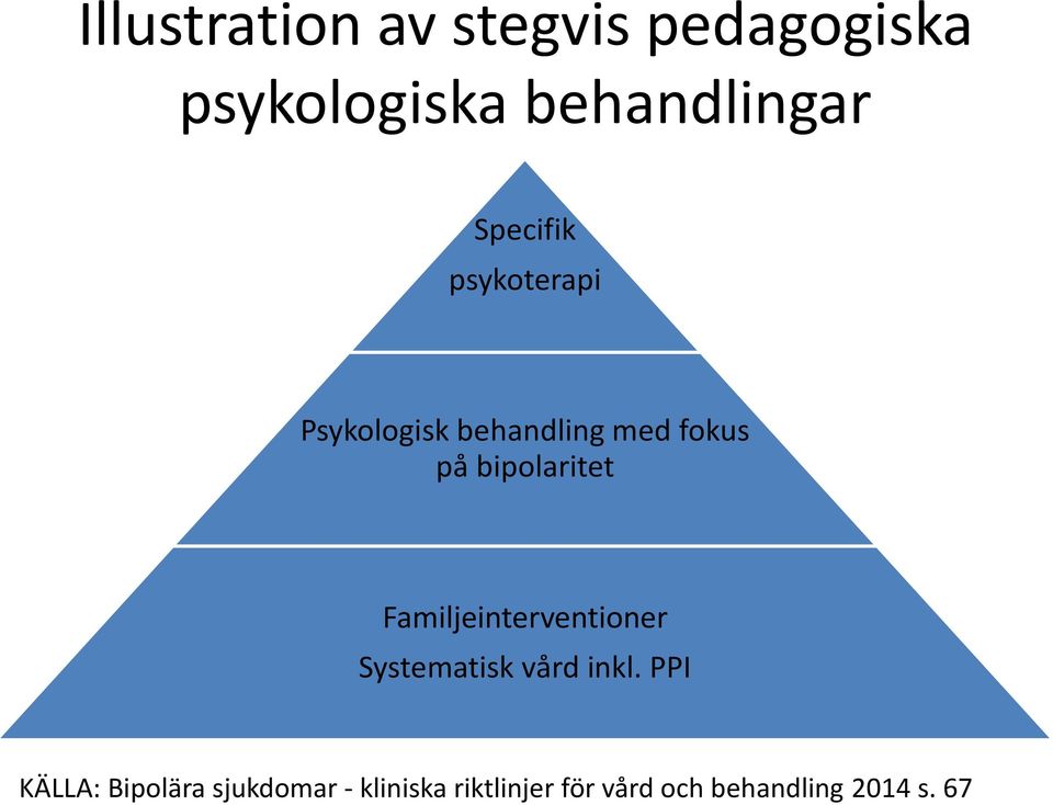 bipolaritet Familjeinterventioner Systematisk vård inkl.