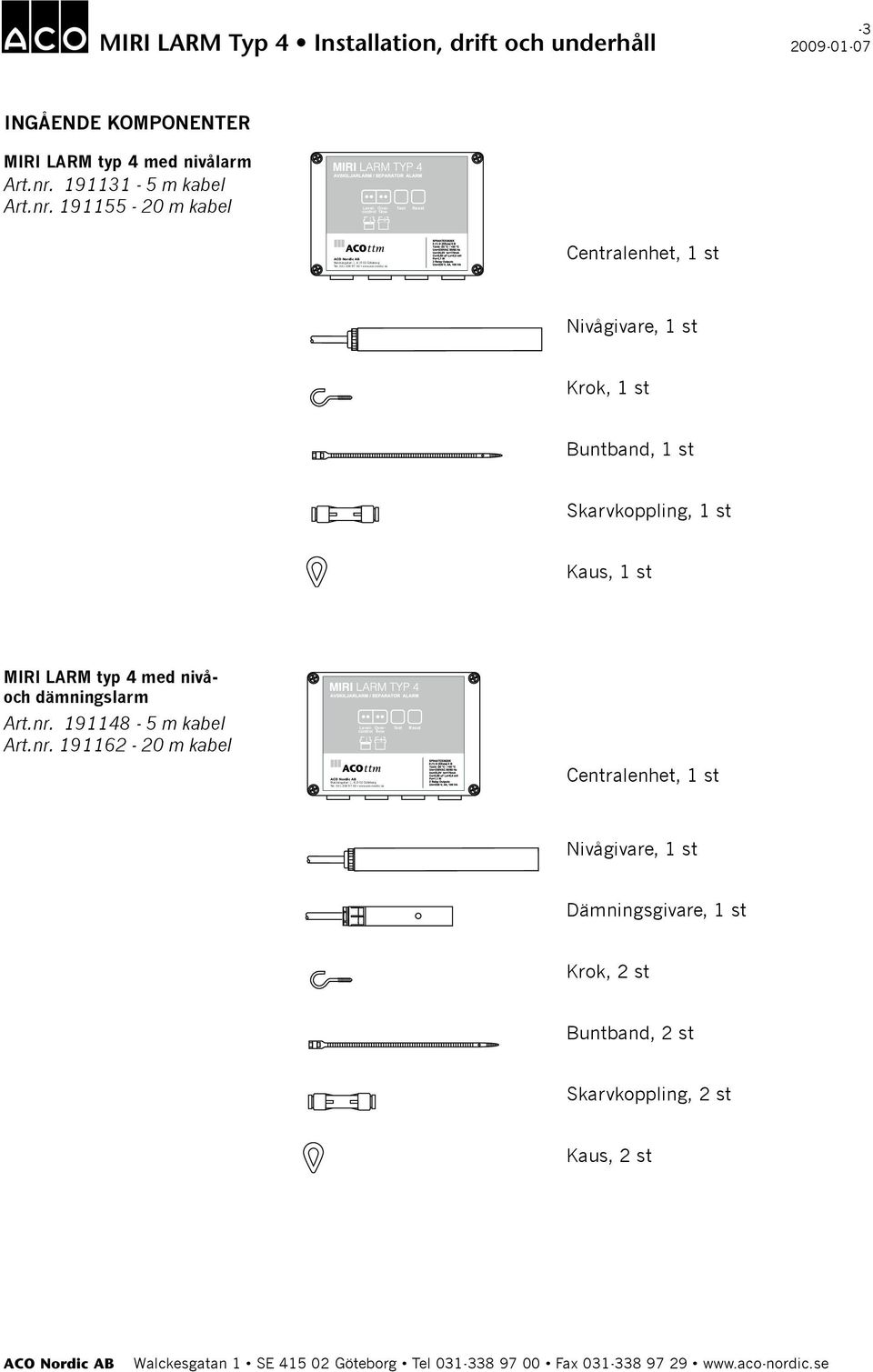 191131-5 m kabel Art.nr.