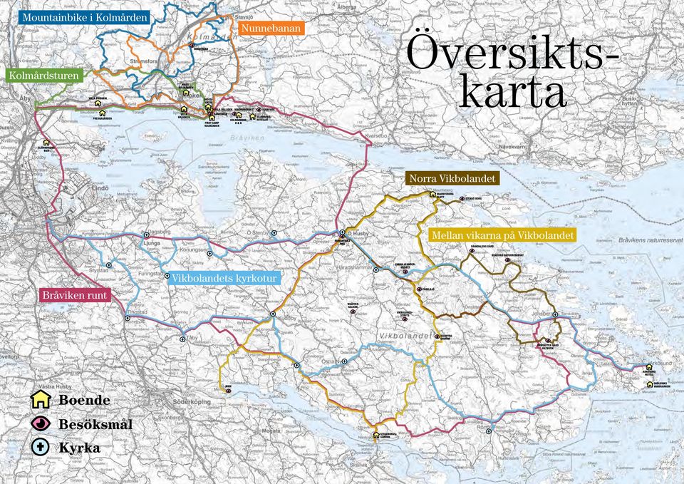 ROMANTISKA TING Mellan vikarna på Vikbolandet SÄNKDALENS GÅRD BRÅXVIKS NATURRESERVAT Bråviken runt Vikbolandets kyrkotur VISÄTTER KALKON ZARAH