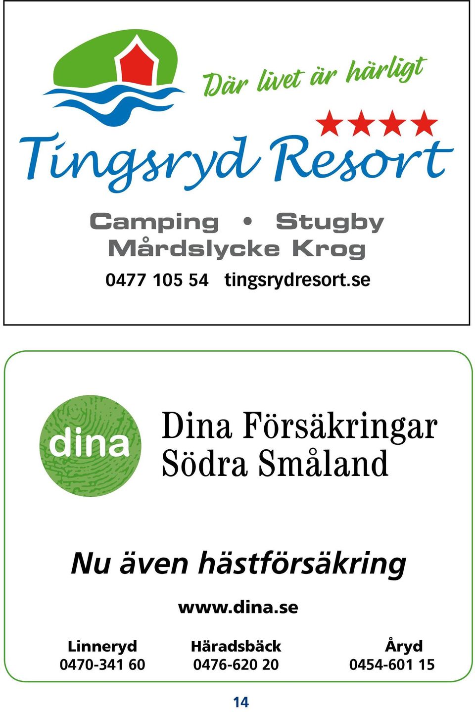 se Nu även hästförsäkring www.dina.