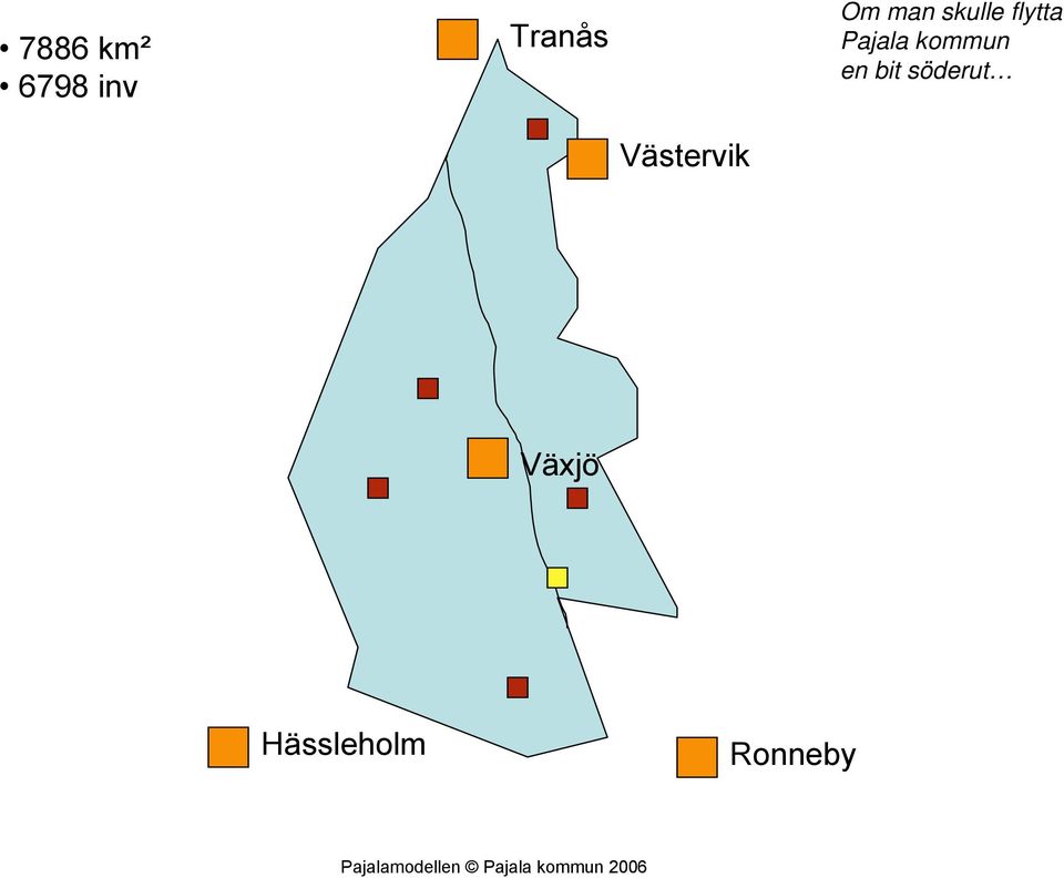 kommun en bit söderut