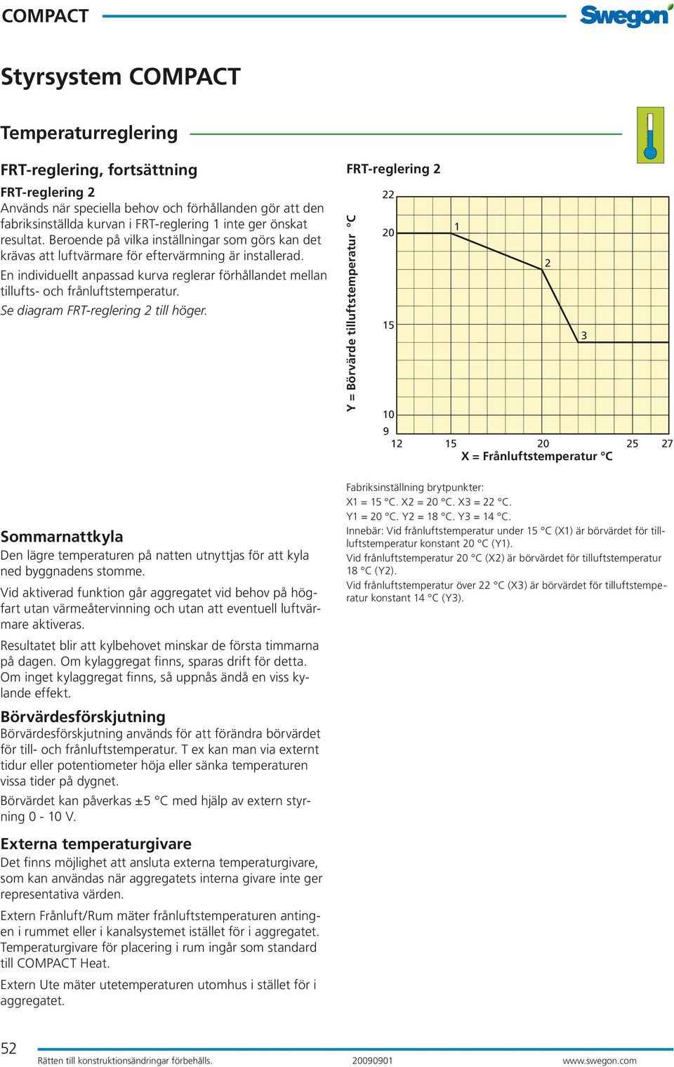 Se diagram FRT-reglering 2 till höger.