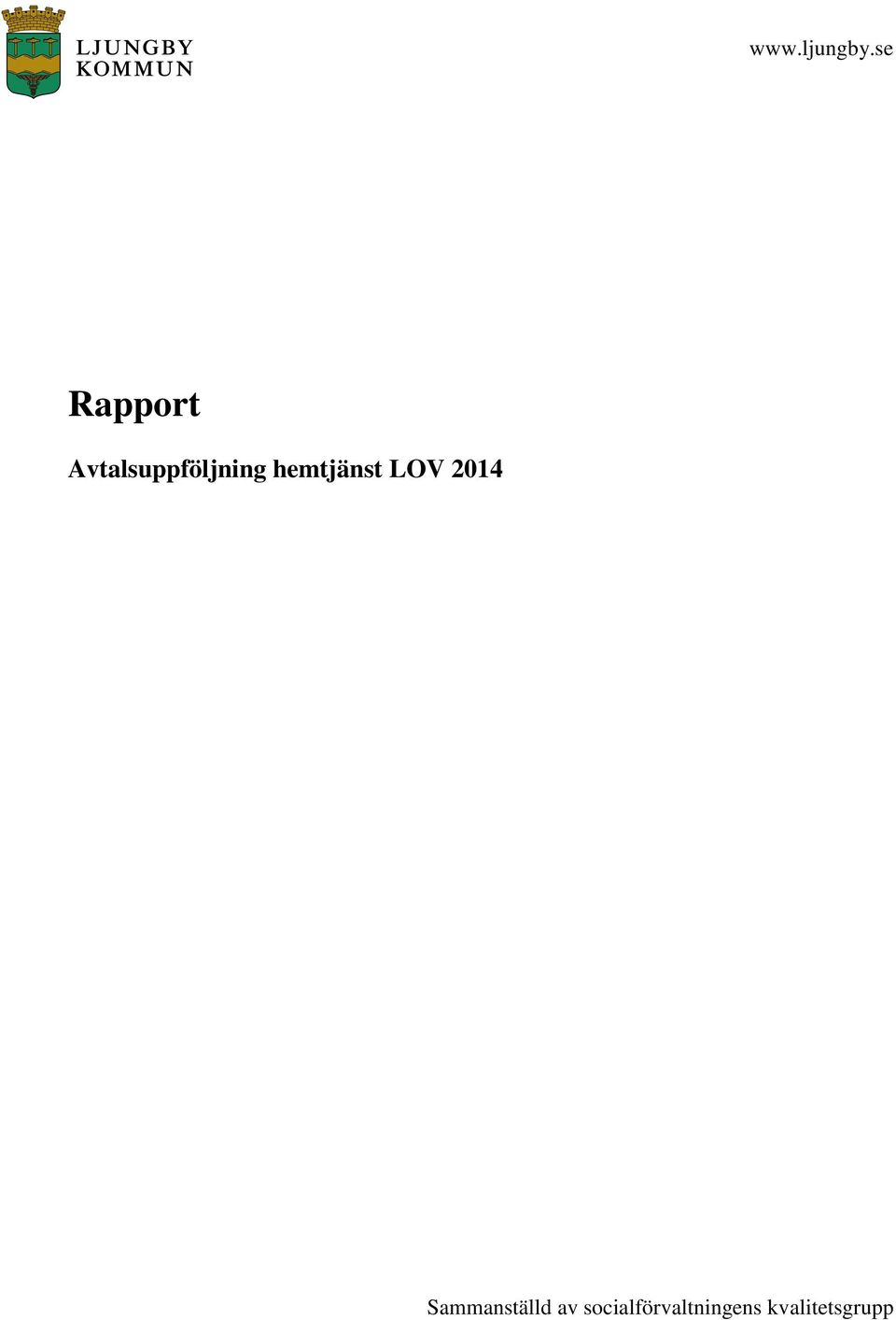 Avtalsuppföljning hemtjänst
