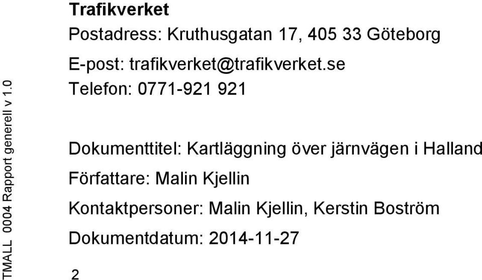 trafikverket@trafikverket.