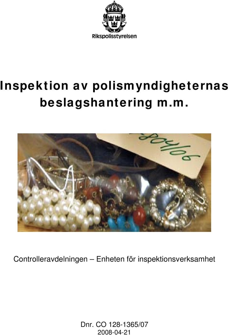 m. Controlleravdelningen Enheten