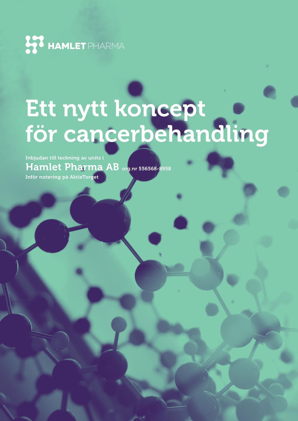 teckning av units i Hamlet Pharma