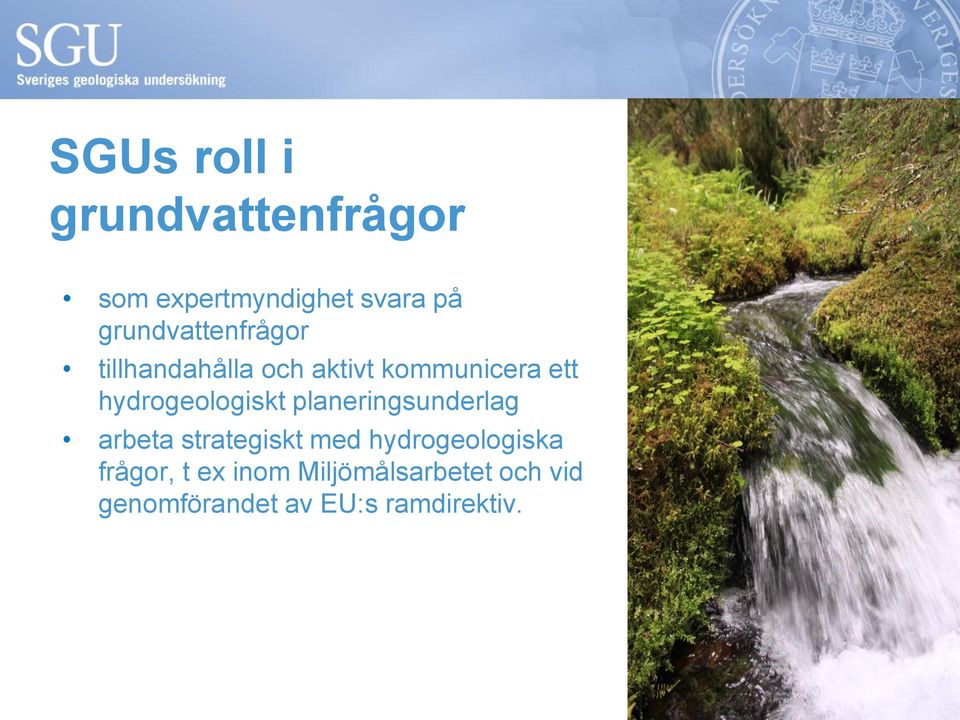 hydrogeologiskt planeringsunderlag arbeta strategiskt med