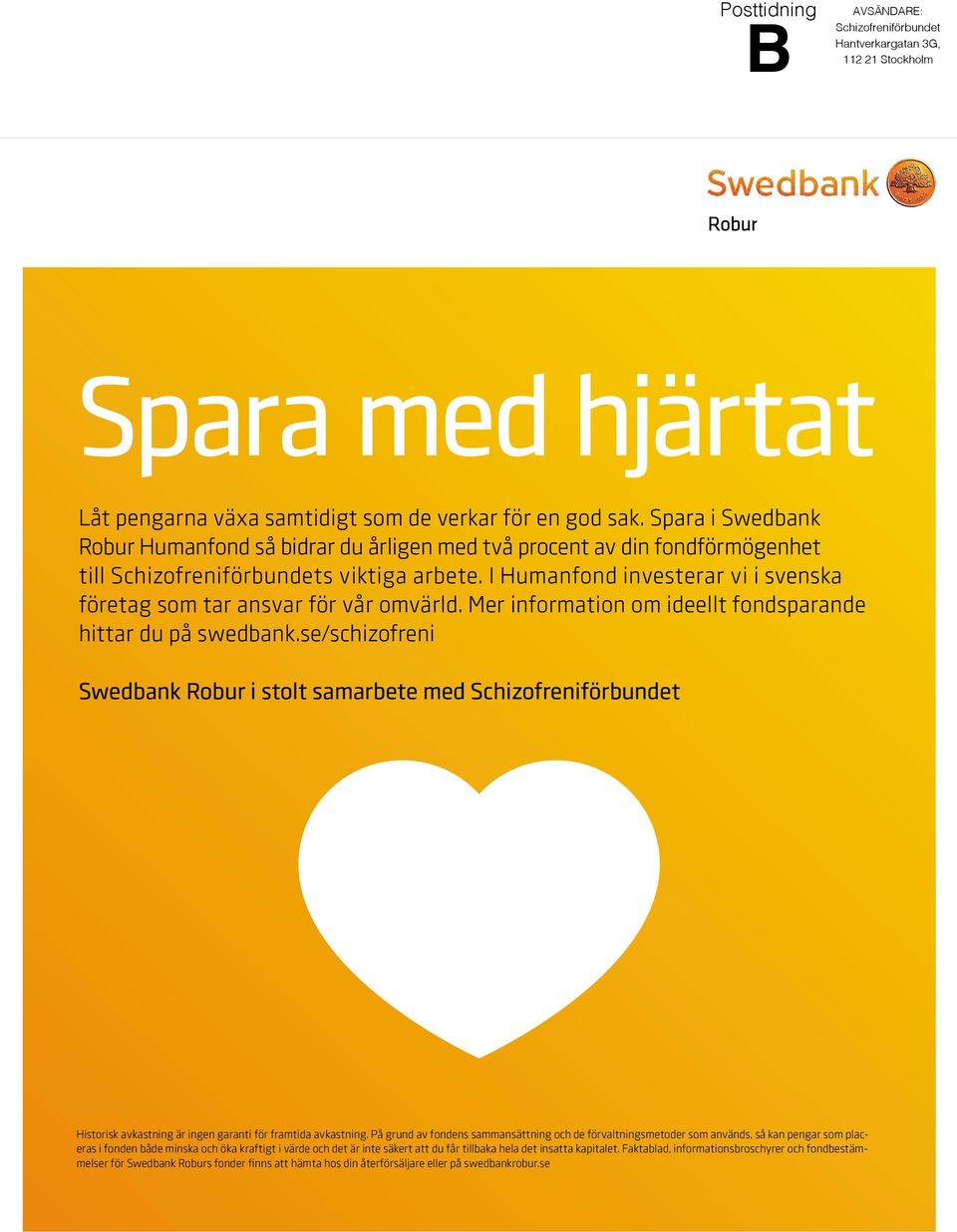 I Humanfond investerar vi i svenska företag som tar ansvar för vår omvärld. Mer information om ideellt fondsparande hittar du på swedbank.