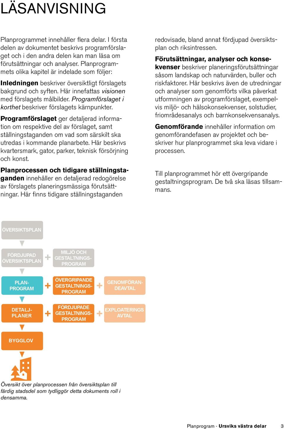 Programförslaget i korthet beskriver förslagets kärnpunkter.