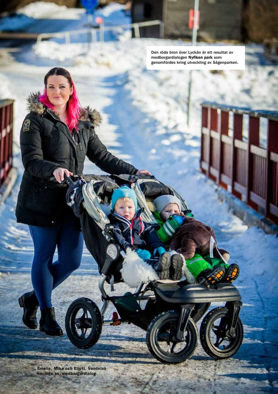 kring utveckling av Sågenparken.