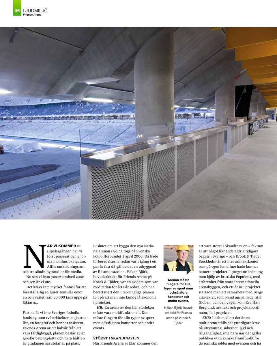 Fast nu är vi inte Sveriges fotbollslandslag utan två arkitekter, en journalist, en fotograf och hennes assistent.