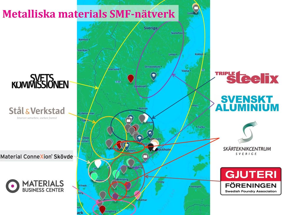 nätverk Stål &