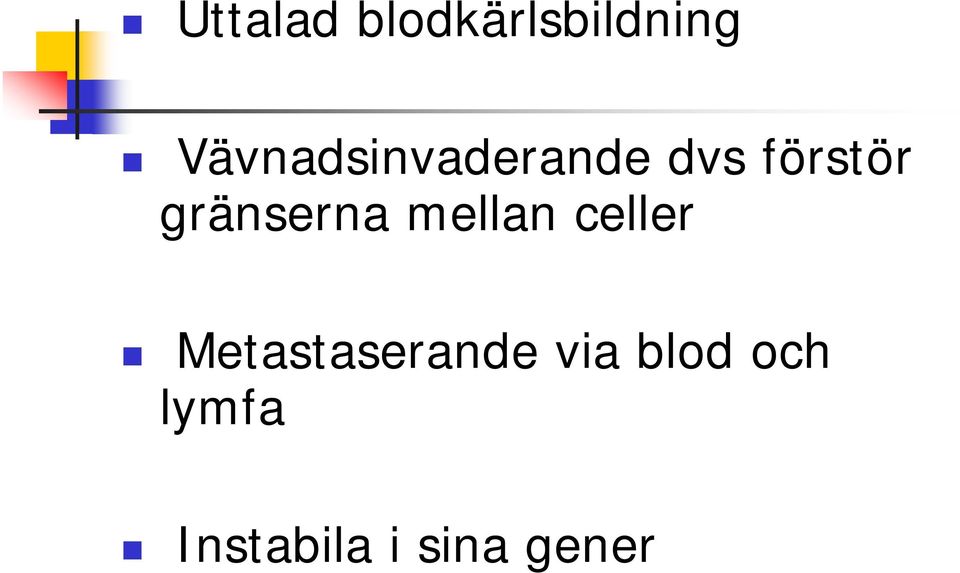 gränserna mellan celler