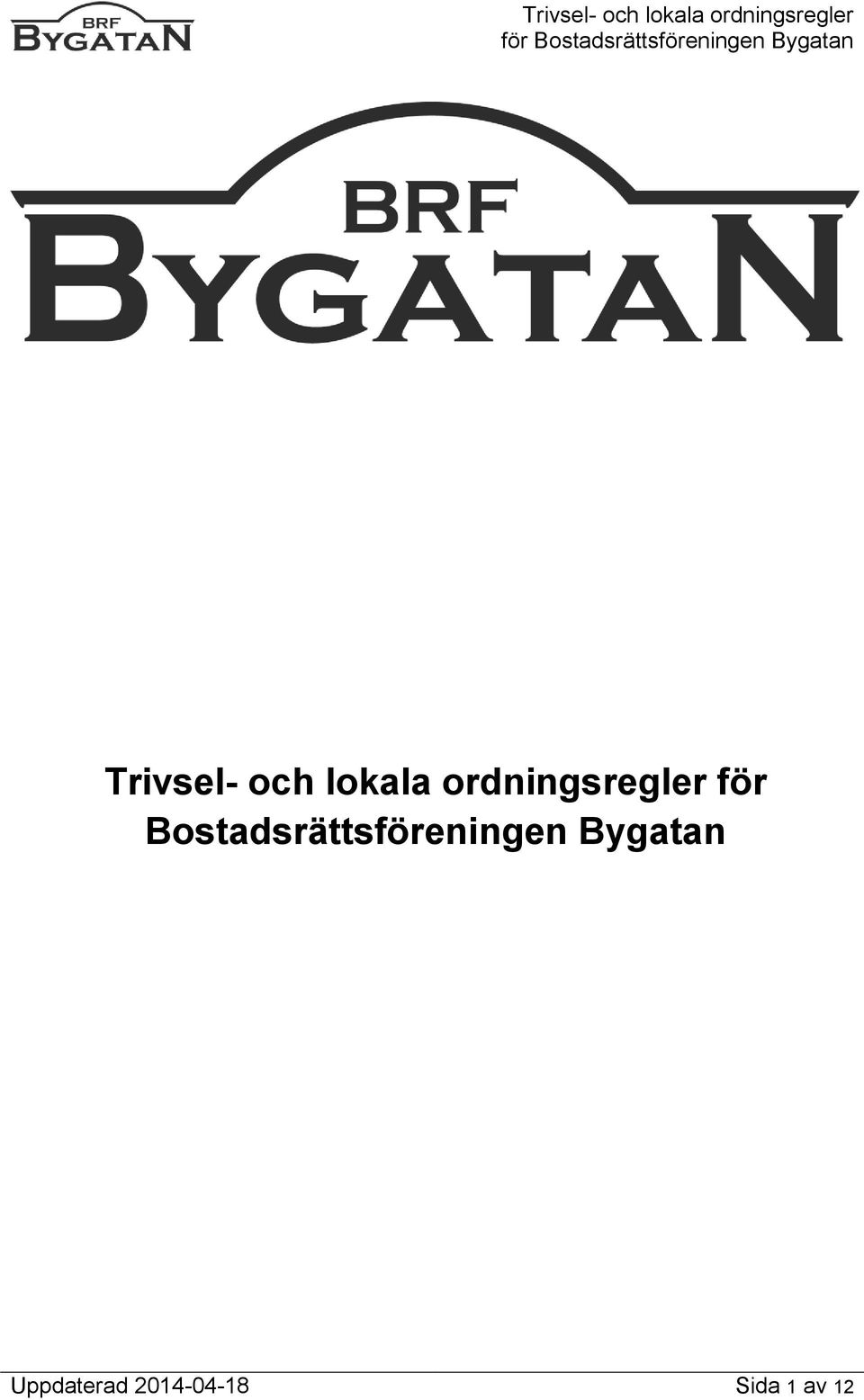 Bostadsrättsföreningen