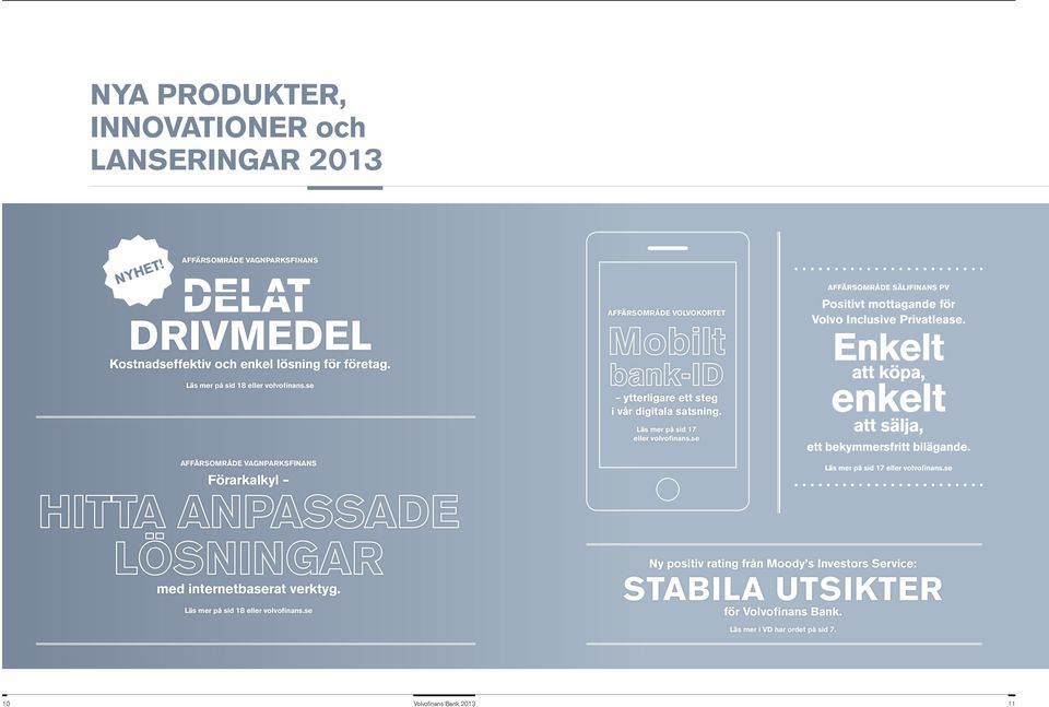 Läs mer på sid 17 eller volvofinans.se Positivt mottagande för Volvo Inclusive Privatlease. Enkelt att köpa, enkelt att sälja, ett bekymmersfritt bilägande.