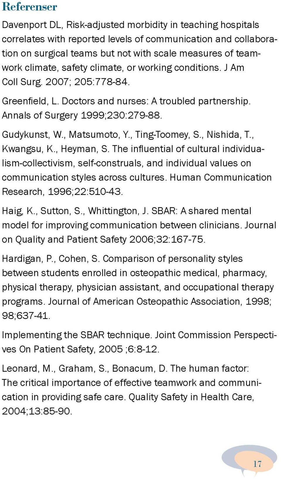 , Matsumoto, Y., Ting-Toomey, S., Nishida, T., Kwangsu, K., Heyman, S.