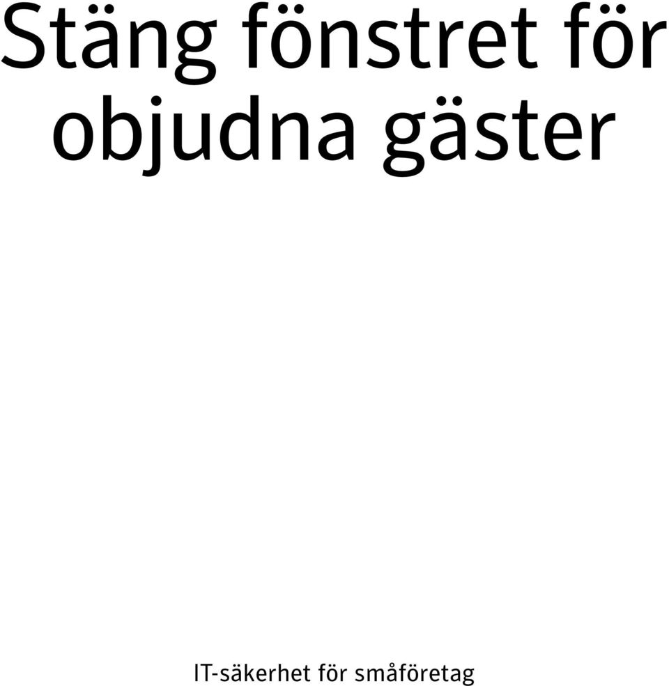 gäster