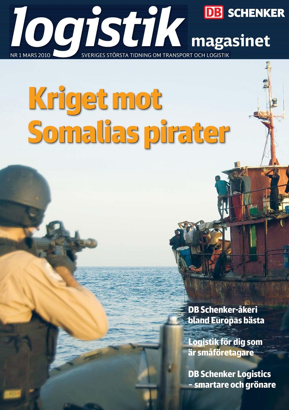 Somalias pirater DB Schenker-åkeri bland Europas bästa