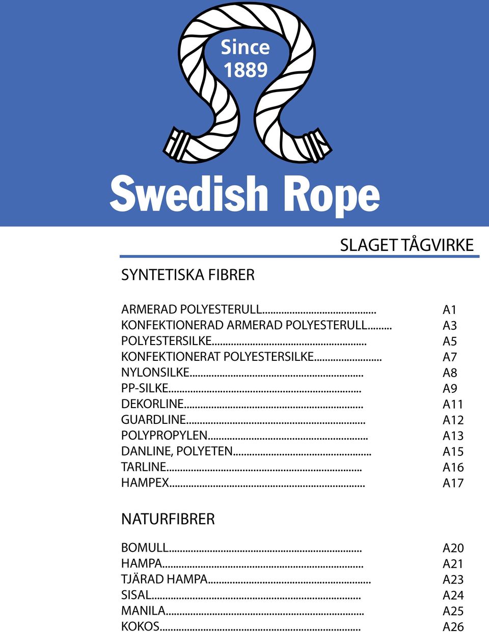 .. GUARDLINE... POLYPROPYLEN... DANLINE, POLYETEN... TARLINE... HAMPEX.