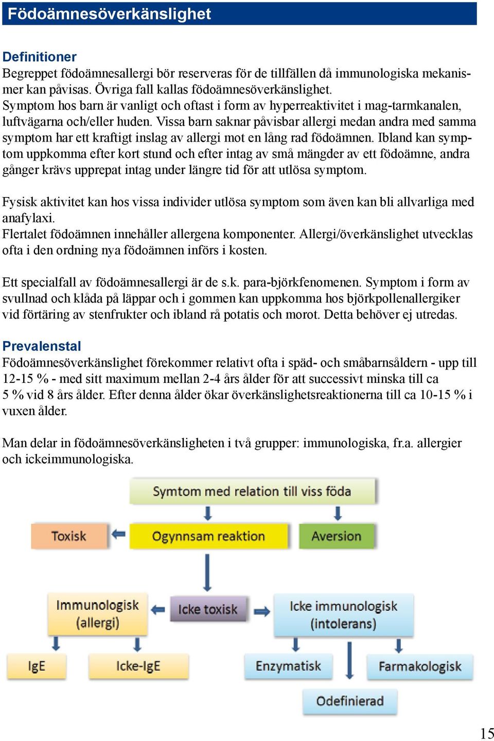 Vissa barn saknar påvisbar allergi medan andra med samma symptom har ett kraftigt inslag av allergi mot en lång rad födoämnen.