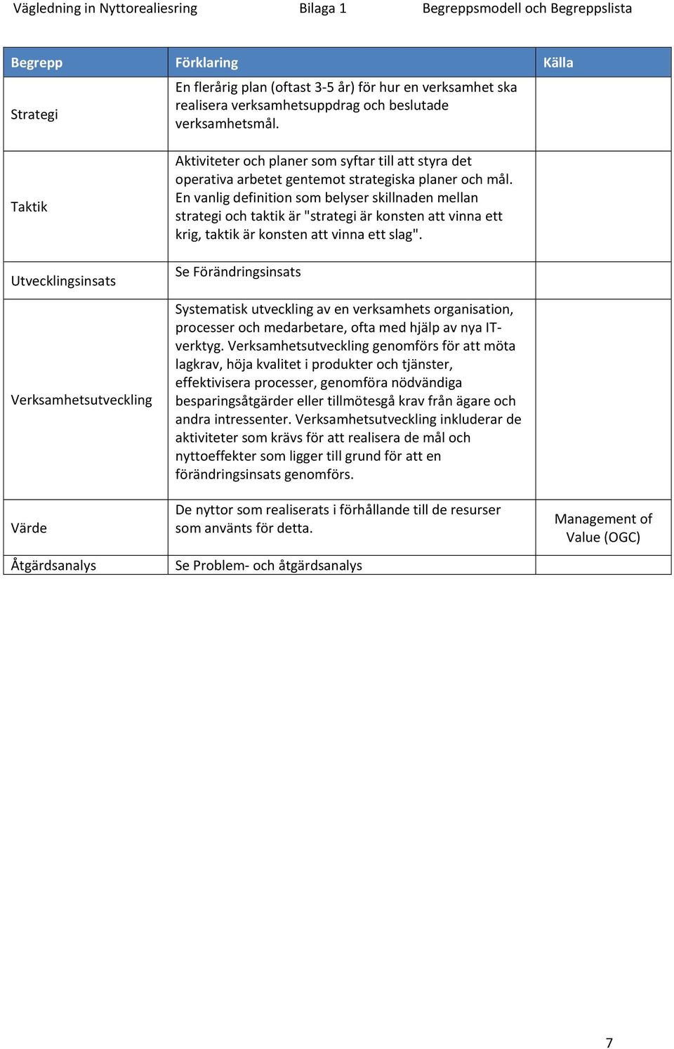 En vanlig definition som belyser skillnaden mellan strategi och taktik är "strategi är konsten att vinna ett krig, taktik är konsten att vinna ett slag".