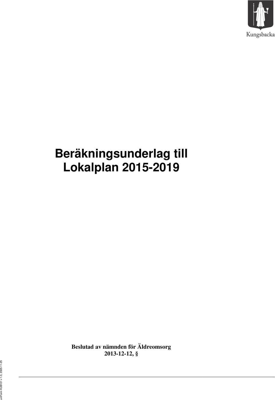 av nämnden för Äldreomsorg