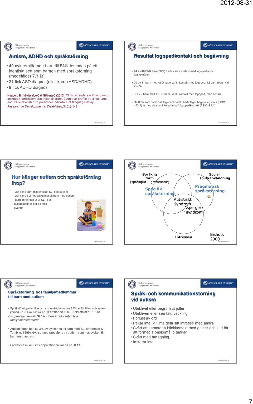 Cognitive profile at school age and its relationship to preschool indicators of language delay. Research in Developmental Disabilities,31(1):1-8.