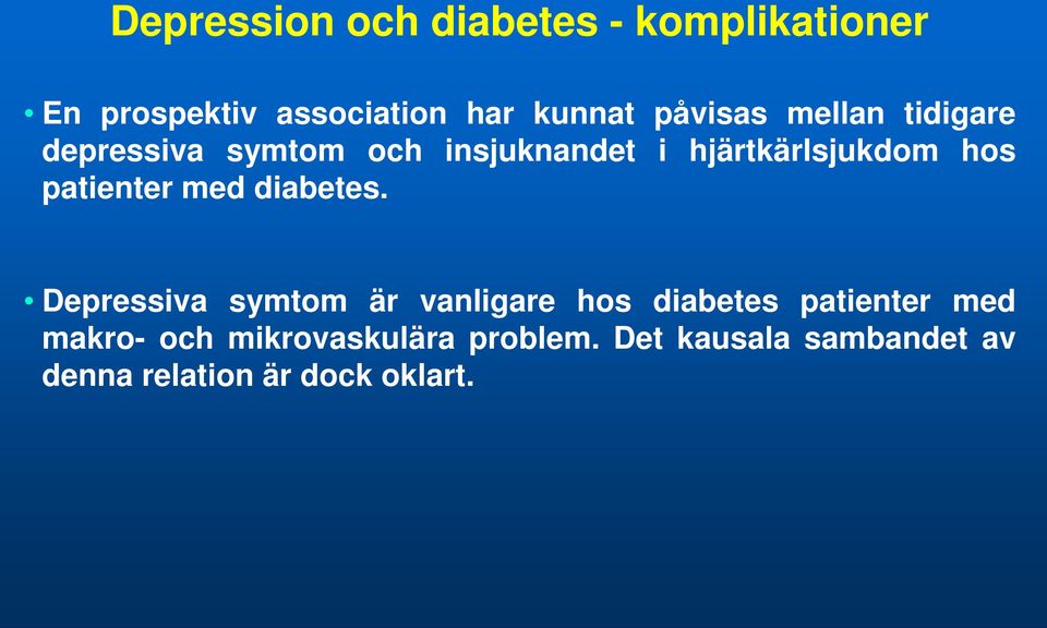 patienter med diabetes.