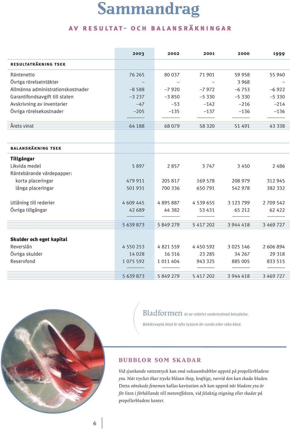 136 136 Årets vinst 64 188 68 079 58 320 51 491 43 338 balansräkning tsek Tillgångar Likvida medel 5 897 2 857 3 747 3 450 2 486 Räntebärande värdepapper: korta placeringar 479 911 205 817 169 578