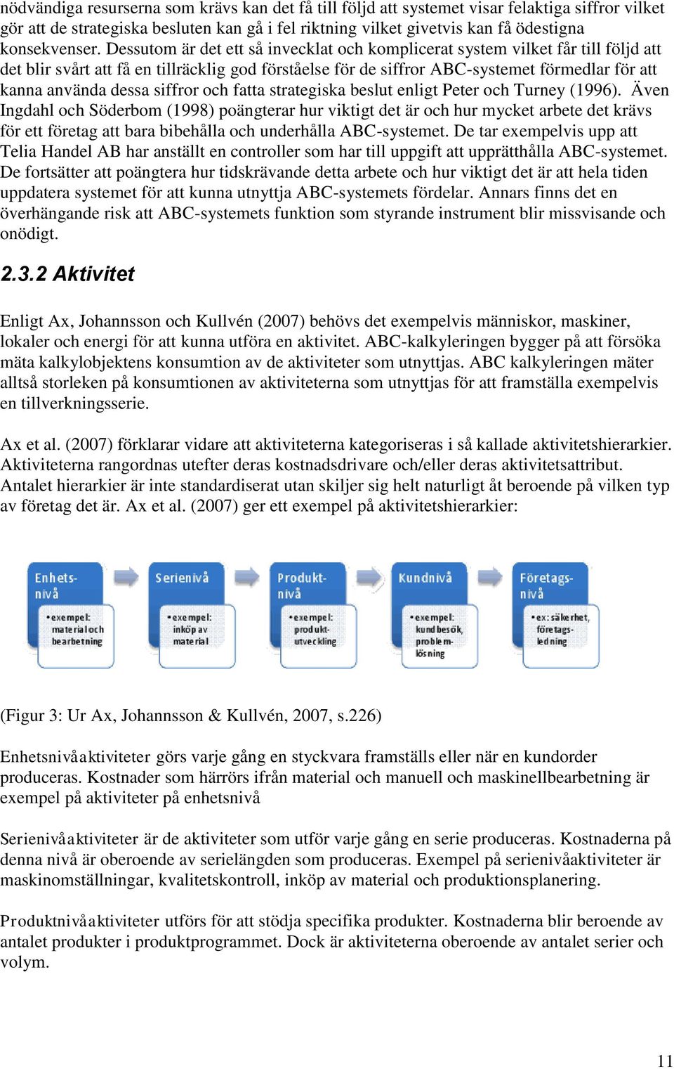 siffror och fatta strategiska beslut enligt Peter och Turney (1996).