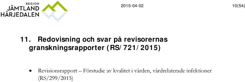 granskningsrapporter (RS/721/2015)