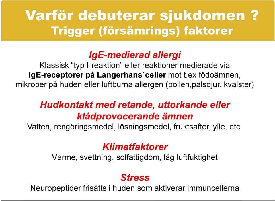 Langerhans celler mot t.