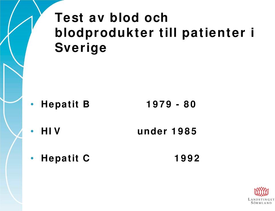 patienter i Sverige