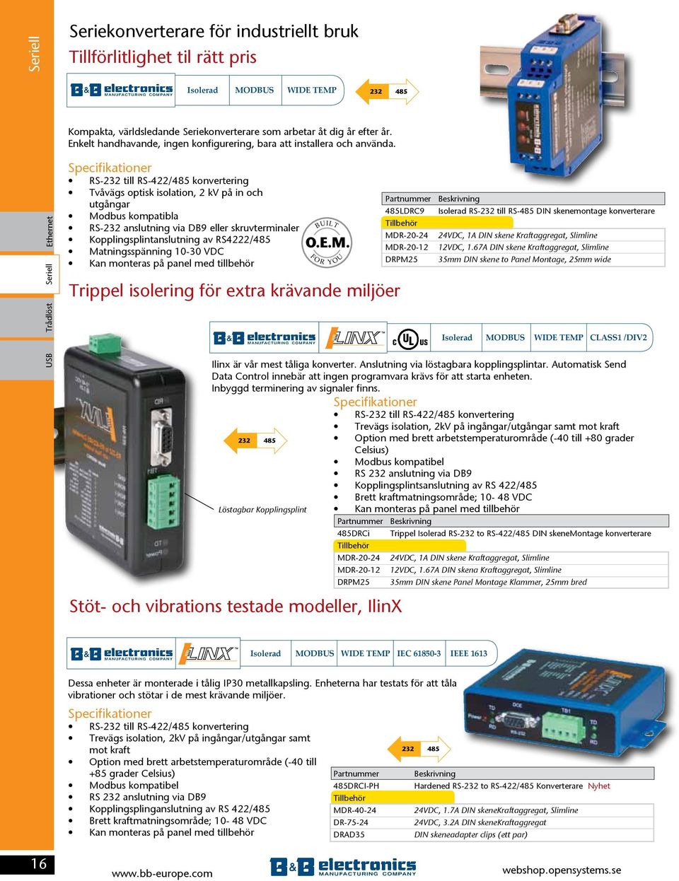 232 TTL Trådlöst Seriell 232 2X Distance RS-232 till RS-422/485 konvertering 232 802.