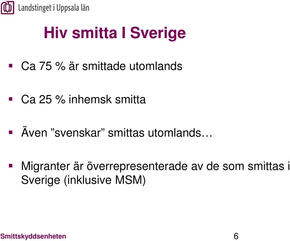 utomlands Migranter är överrepresenterade av de