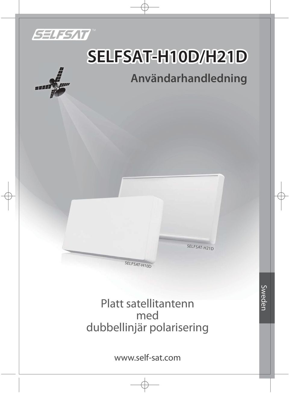 SELFSAT-H10D Platt ellitantenn