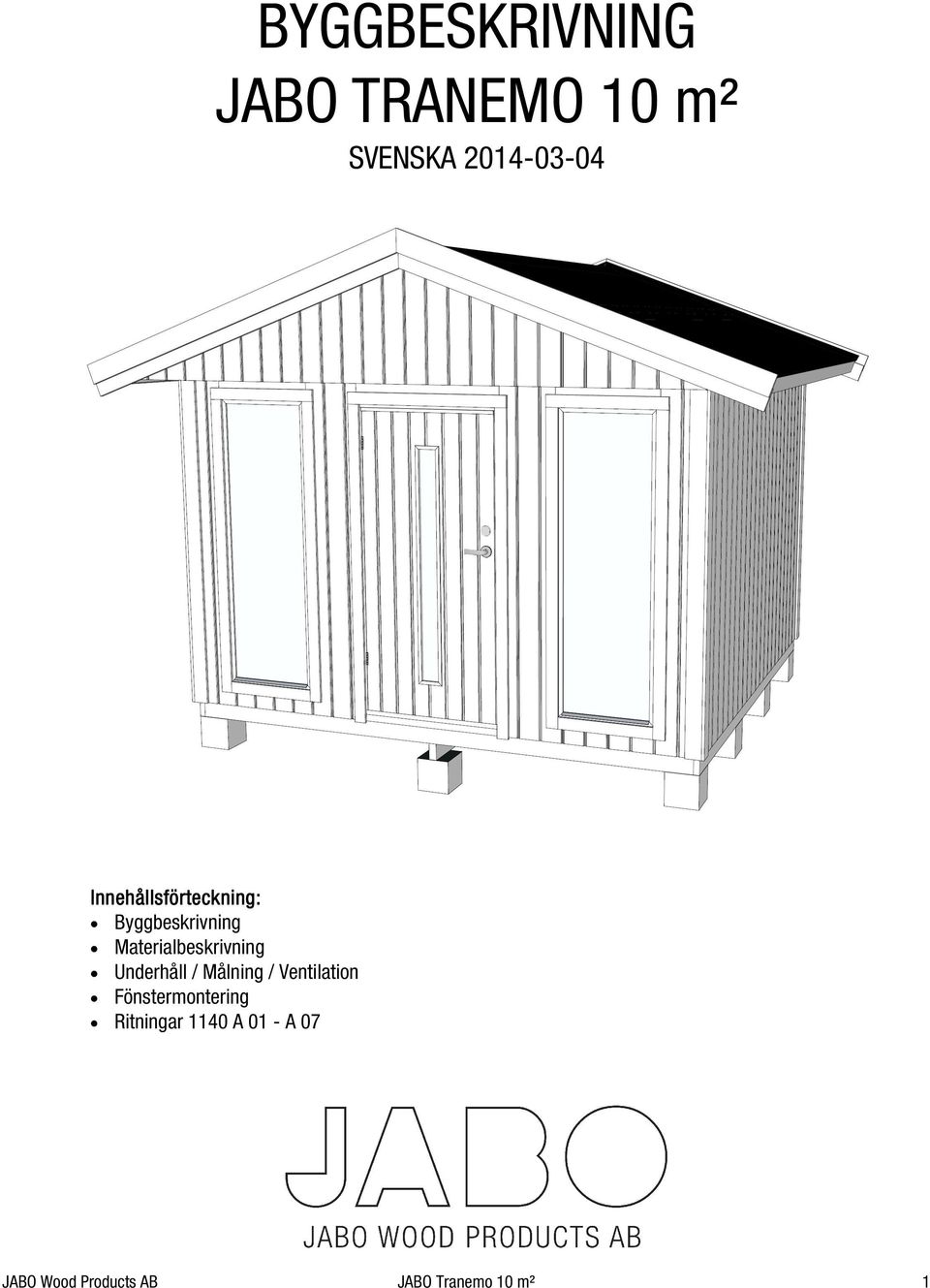 Underhåll / Målning / Ventilation Fönstermontering