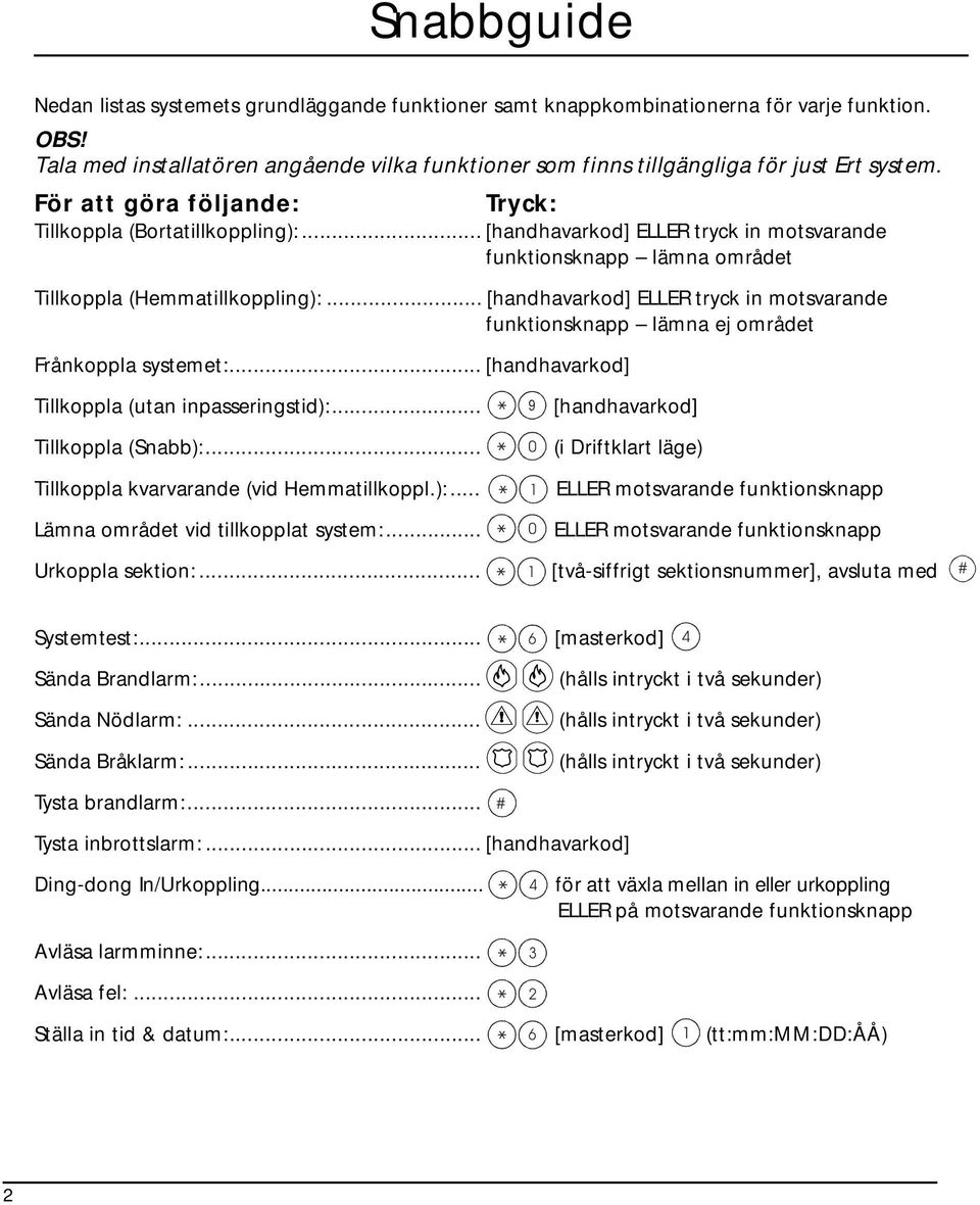 .. [handhavarkod] ELLER tryck in motsvarande funktionsknapp lämna området Tillkoppla (Hemmatillkoppling):.