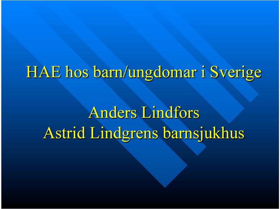 Sverige Anders