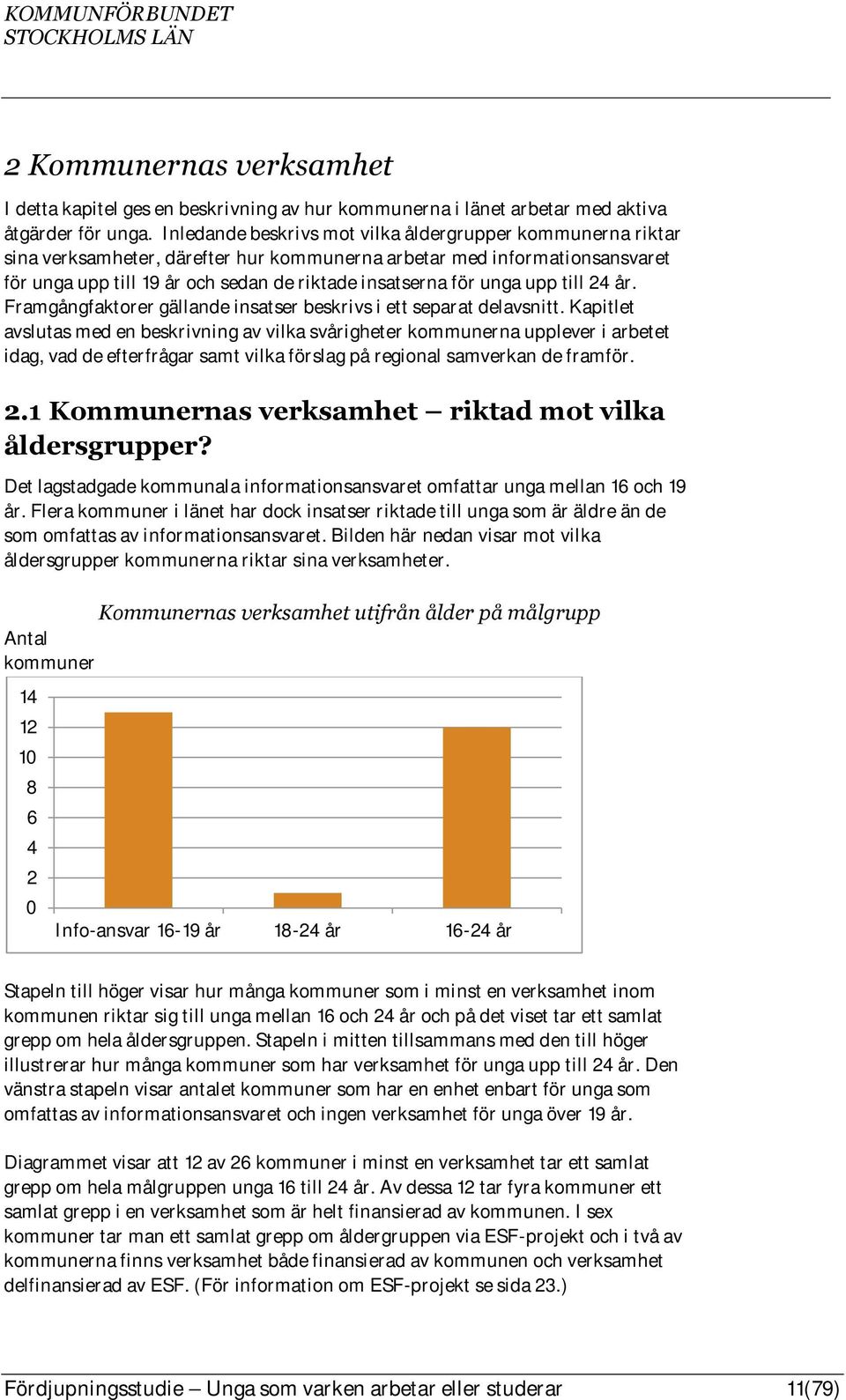 unga upp till 24 år. Framgångfaktorer gällande insatser beskrivs i ett separat delavsnitt.