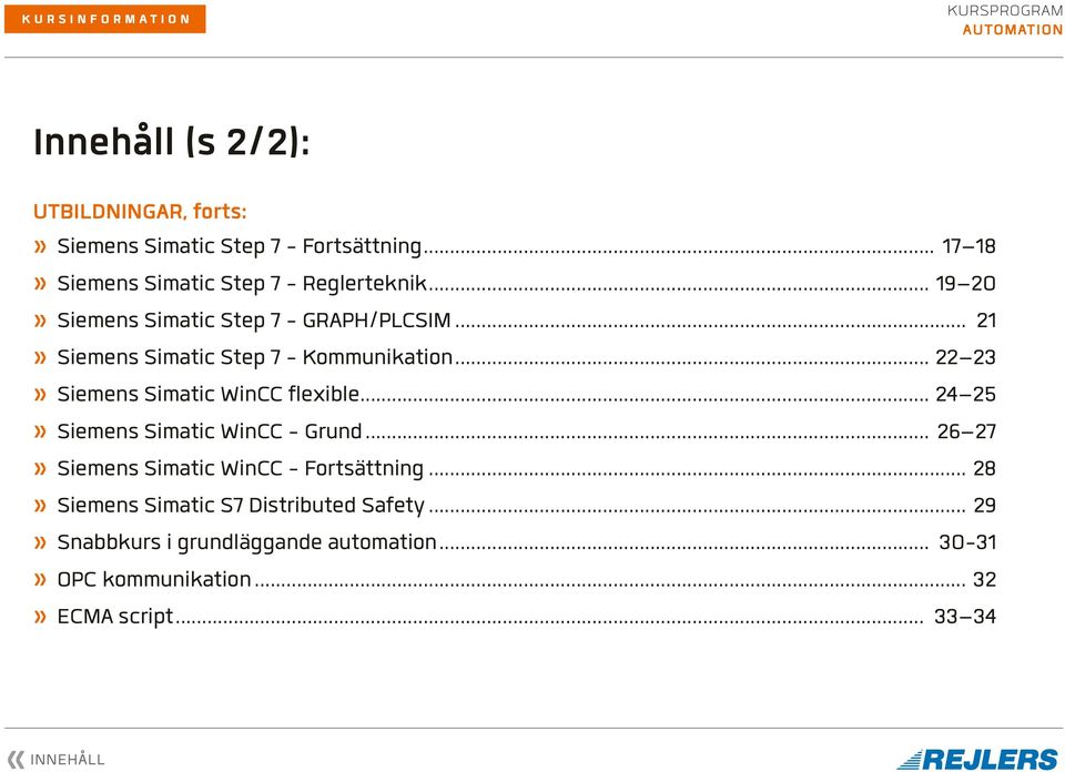 .. 21» Siemens Simatic Step 7 - Kommunikation... 22 23» Siemens Simatic WinCC flexible.